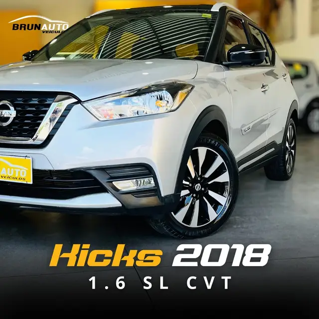 Carro Nissan Kicks 2018 1.6 SL CVT (Flex)