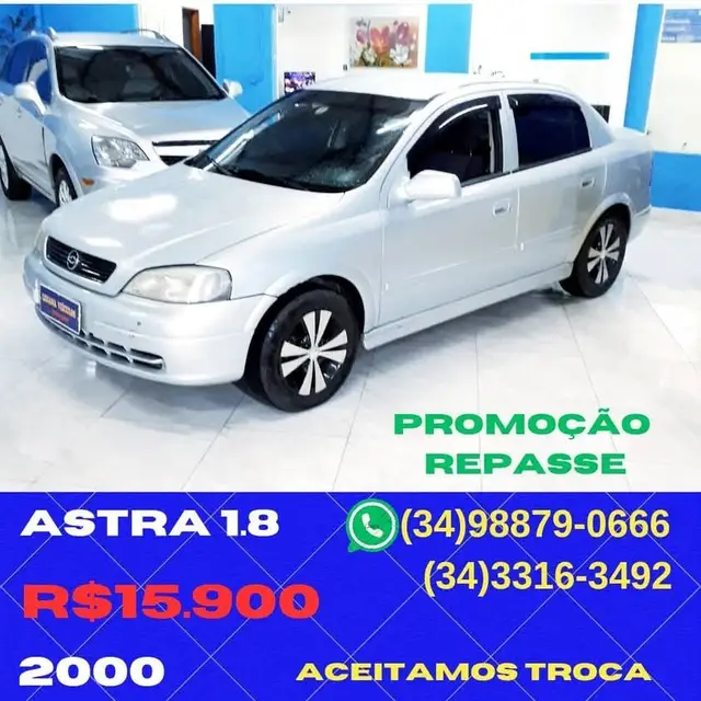 Carro Chevrolet Astra Hatch 2000 GL 1.8 MPFi