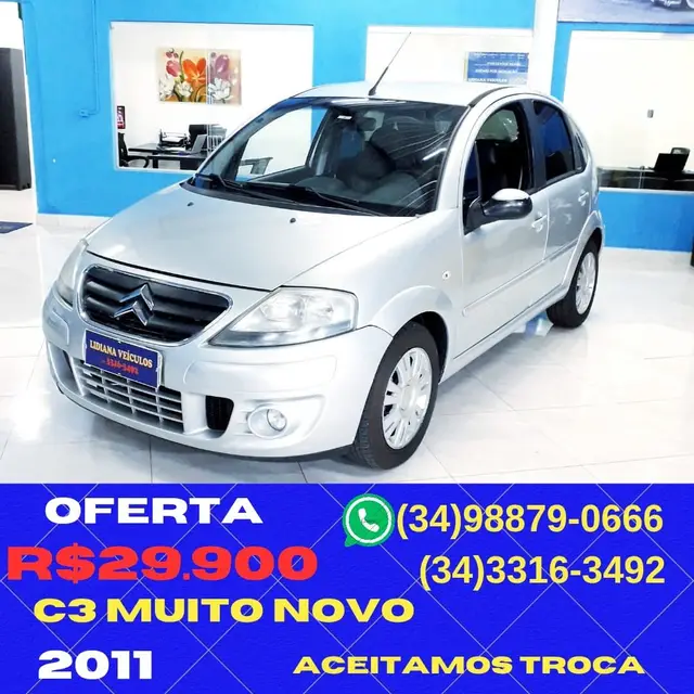Carro Citroën C3 2011 Exclusive 1.4 8V (flex)