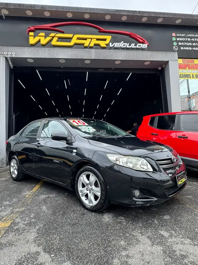 Carro Toyota Corolla 2010 Sedan XLi 1.8 16V (flex)