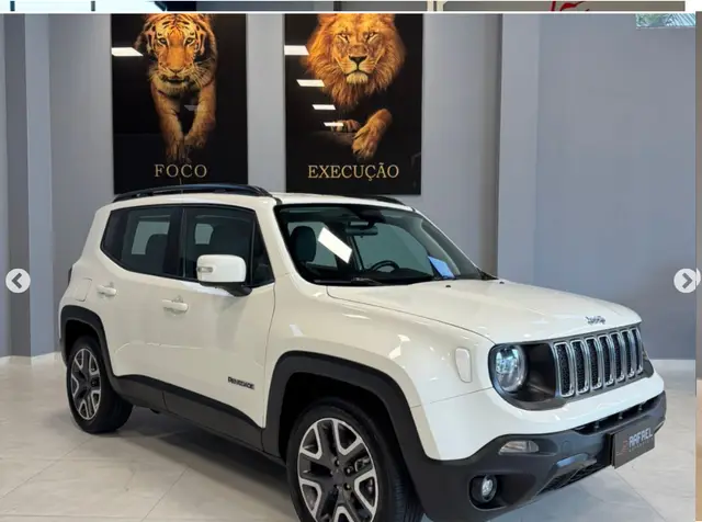 Carro Jeep Renegade 2021 Longitude 1.8 4x2 (Aut) (Flex)