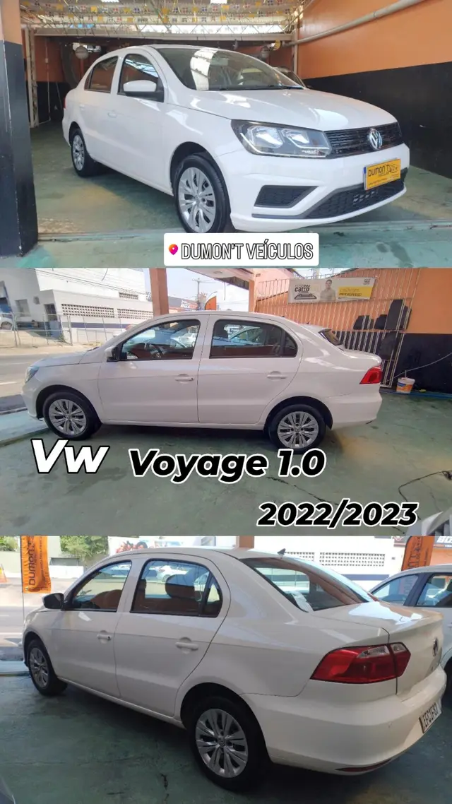 Carro Volkswagen Voyage 2023 1.0 MPI (Flex)