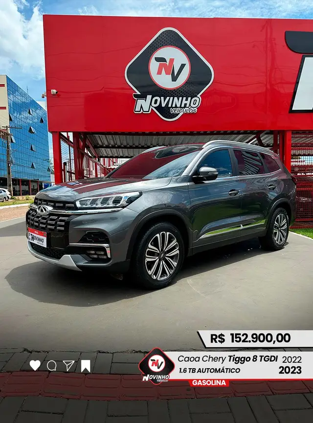 Carro CAOA Chery Tiggo 8 2023 TXS 1.6