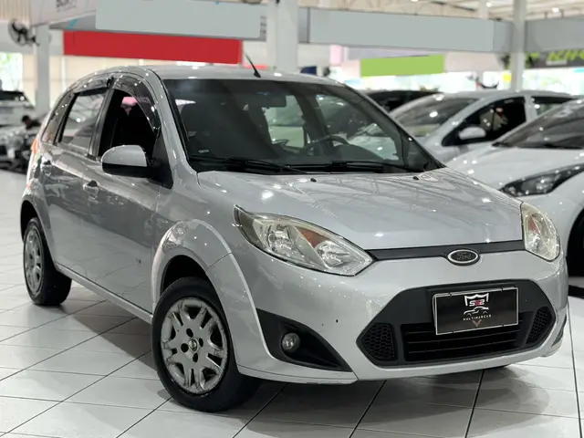 Carro Ford Fiesta Hatch 2014 S Plus 1.0 RoCam (Flex)