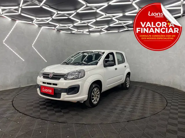 Carro Fiat Uno 2019 Attractive 1.0 8V (Flex) 4p
