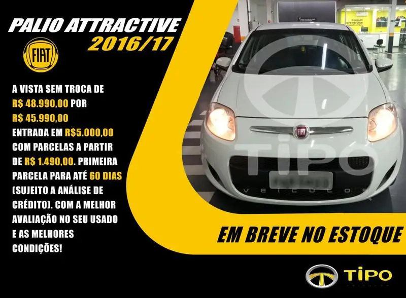 Fiat Palio Attractive 1.0 Evo (Flex)