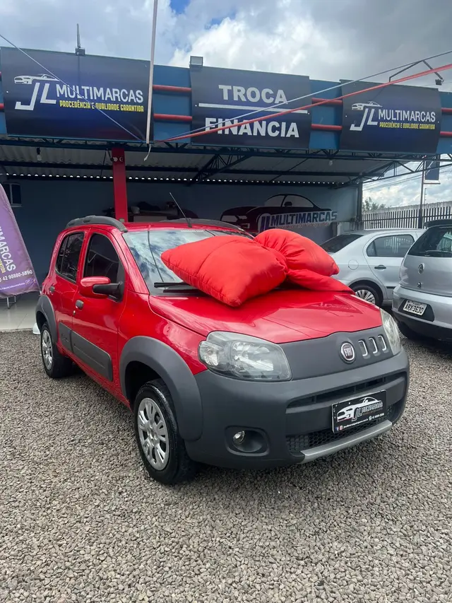 Carro Fiat Uno 2012 Way 1.4 8V (Flex) 4p