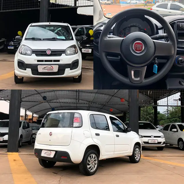 Carro Fiat Uno 2021 Attractive 1.0