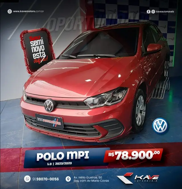 Carro Volkswagen Polo 2023 MPI (Flex)