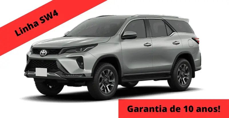 Toyota SW4 SRX Platinum 2.8 Turbodiesel 4x4 (Aut.) (7 Lugares)