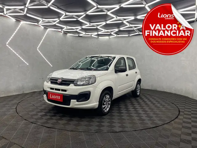 Carro Fiat Uno 2020 Attractive 1.0 8V (Flex) 4p