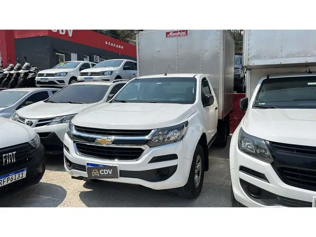 Carro Chevrolet S10 Cabine Simples 2018 S10 2.8 CTDi Cabine Simples LS 4WD