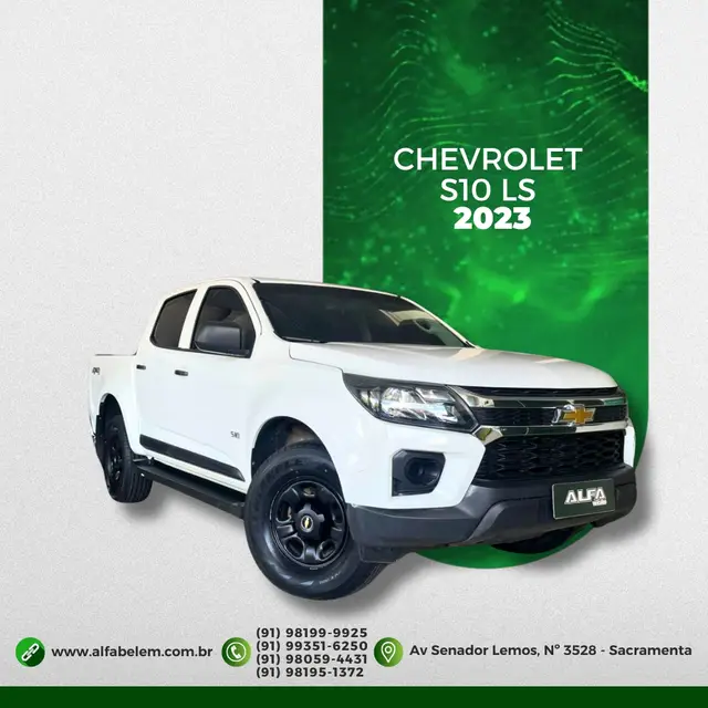 Carro Chevrolet S10 Cabine Simples 2023 LS 2.8 Turbodiesel