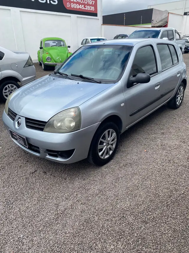 Carro Renault Clio 2007 Hatch. Authentique 1.0 16V (flex)