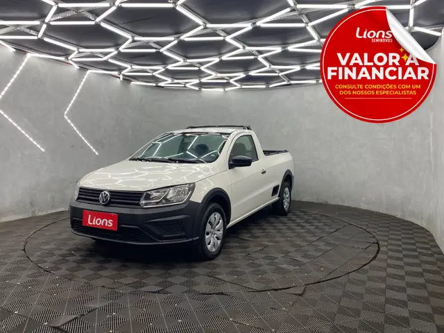 Carro Volkswagen Saveiro 2018 Robust 1.6 MSI CS (Flex)