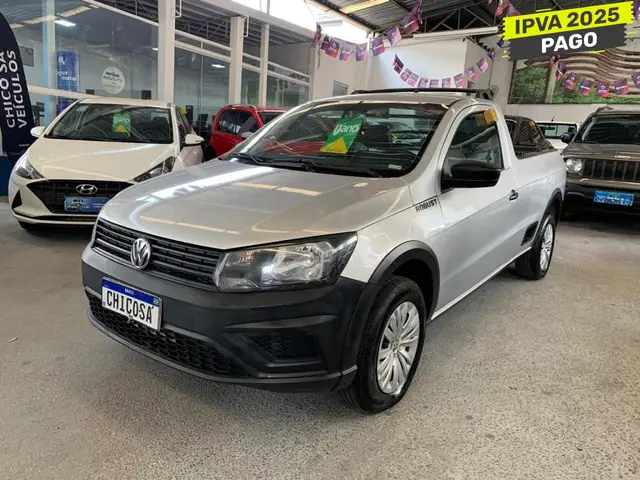 Carro Volkswagen Saveiro 2021 Robust 1.6 MSI CS (Flex)