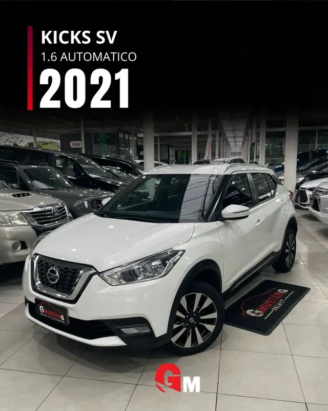Carro Nissan Kicks 2021 1.6 SV CVT Pack Plus (Flex)