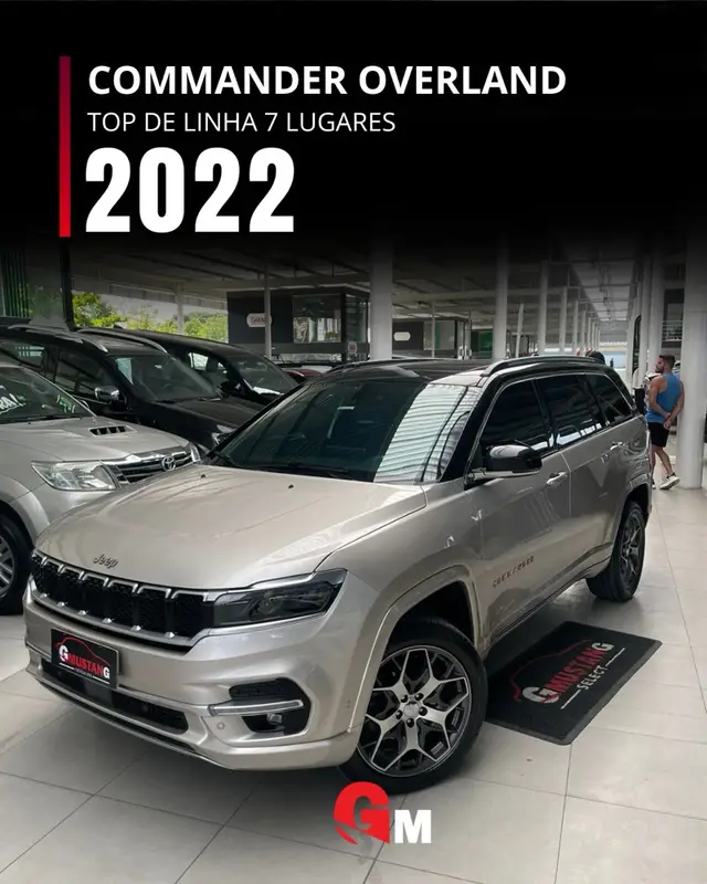 Carro Jeep Commander 2022 Overland TD380 Diesel 4x4 (Aut)