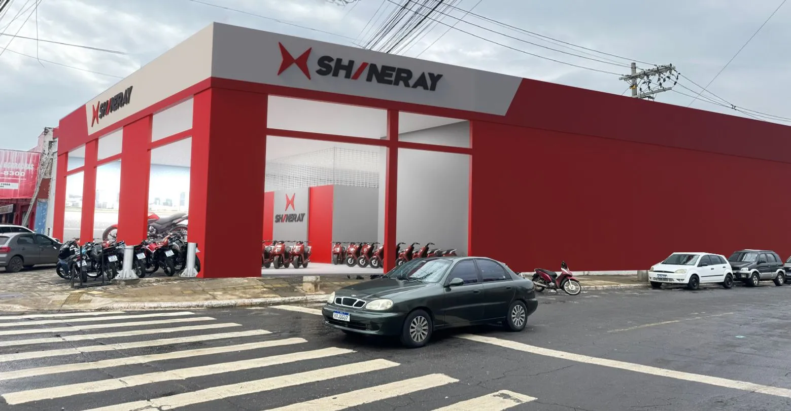 Fachada da loja Shineray - Goiânia - GO