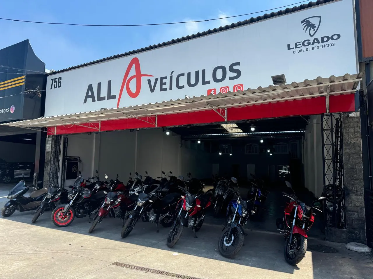 Fachada da loja ALL VEÍCULOS - Rio de Janeiro - RJ