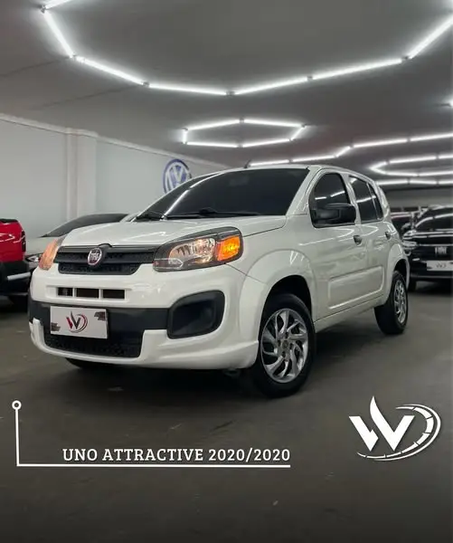 Carro Fiat Uno 2020 Attractive 1.0 8V (Flex) 4p
