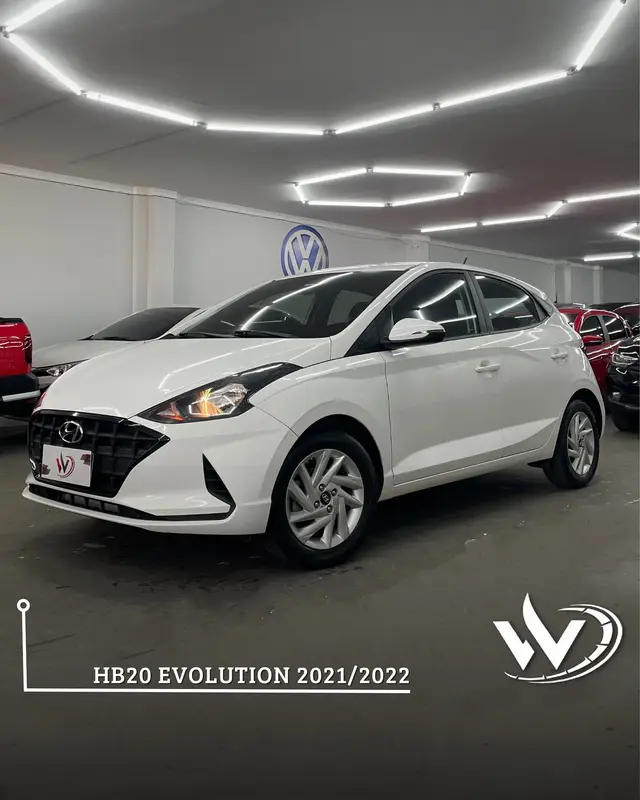 Carro Hyundai HB20 2022 Evolution 1.0