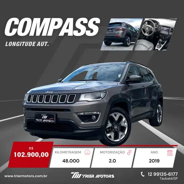 Jeep Compass 2.0 Longitude 4x2 (Aut) (Flex)