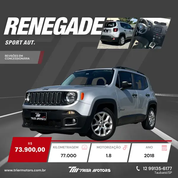Jeep Renegade Sport 2.0 TDI 4x4 (Aut)
