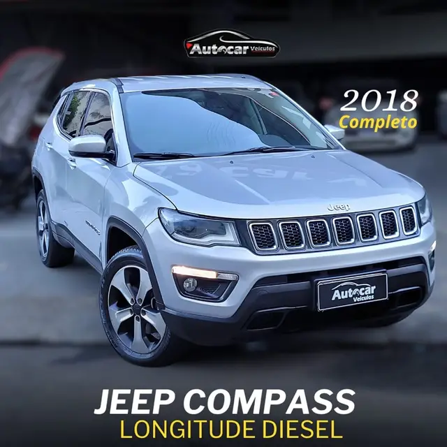 Carro Jeep Compass 2018 2.0 Longitude 4x4 Diesel