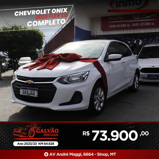 Carro Chevrolet Onix 2023 LT 1.0