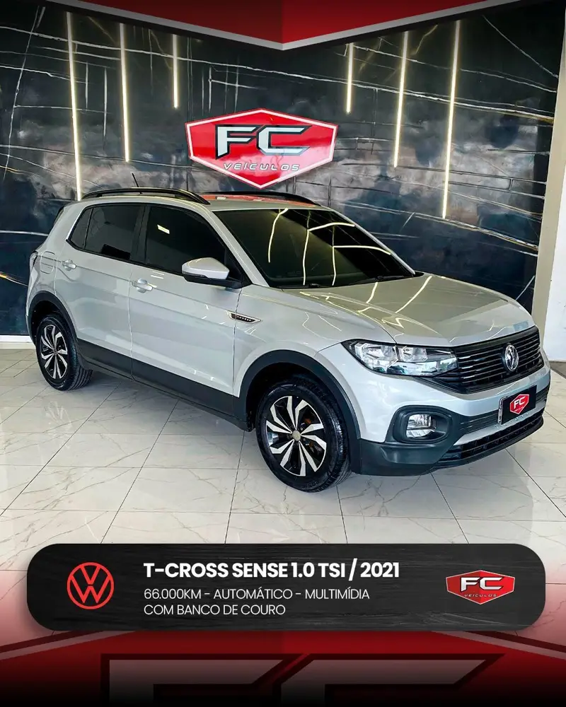 Volkswagen T-Cross 1.0 200 TSI Comfortline (Aut) (Flex)