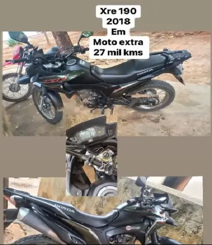 Carro Honda XRE 190 2018 (ABS) (Flex)