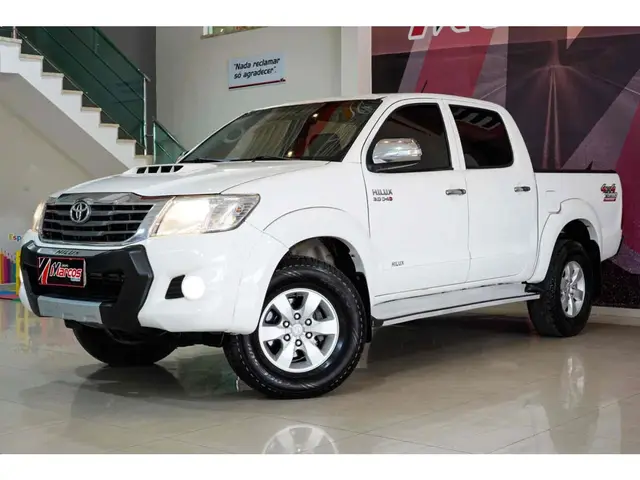 Carro Toyota Hilux Cabine Dupla 2012 Hilux 3.0 TDI 4x4 CD SRV (Aut)