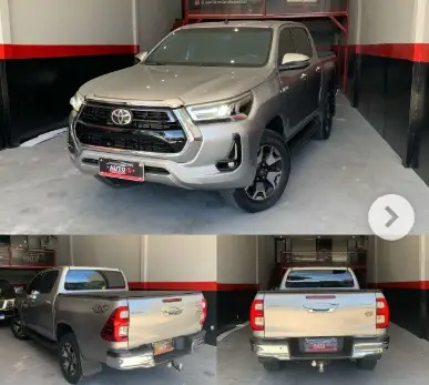 Carro Toyota Hilux Cabine Dupla 2019 Hilux 2.8 TDI SRV CD 4x4 (Aut)