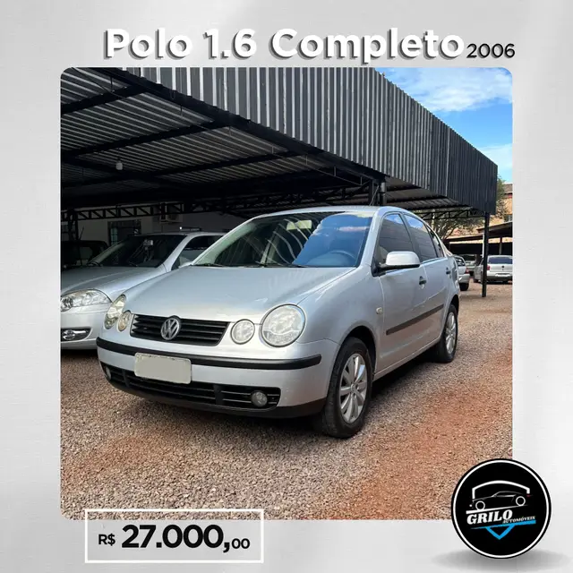 Carro Volkswagen Polo Sedan 2006 1.6 8V (Flex)