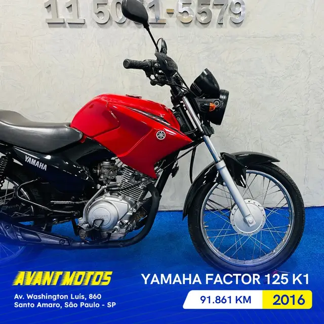 Carro Yamaha YBR 125 Factor 2016 Ybr 125 Factor K1