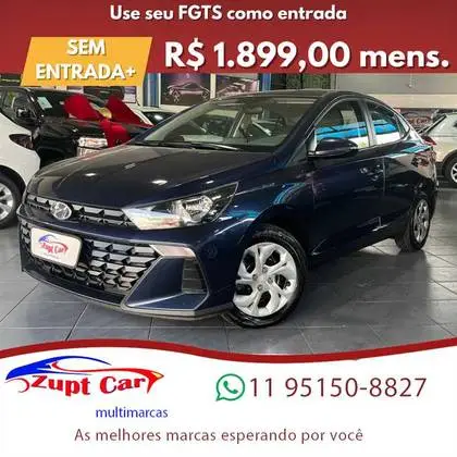 Carro Hyundai HB20S 2024 Comfort 1.0 (Flex)