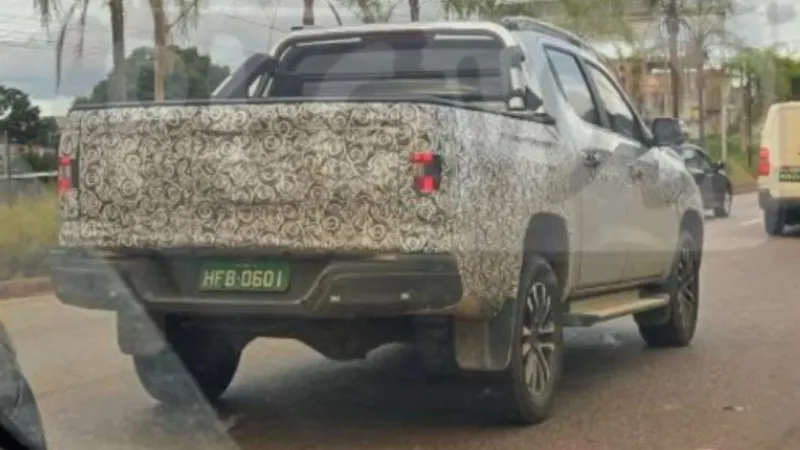 Flagra: Fiat Titano terá atualização da Toro e Rampage para incomodar Ranger e Hilux