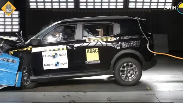 Com índice de proteção de apenas 33%, em acidente a 64 km/h, modelo nacional fica muito atrás de seu homônimo europeu, testado em 2017; especialista destaca “altíssima mortalidade”