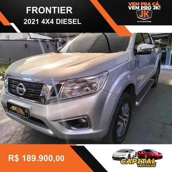 Carro Nissan Frontier 2021 2.3 TD CD LE 4x4 (Aut)