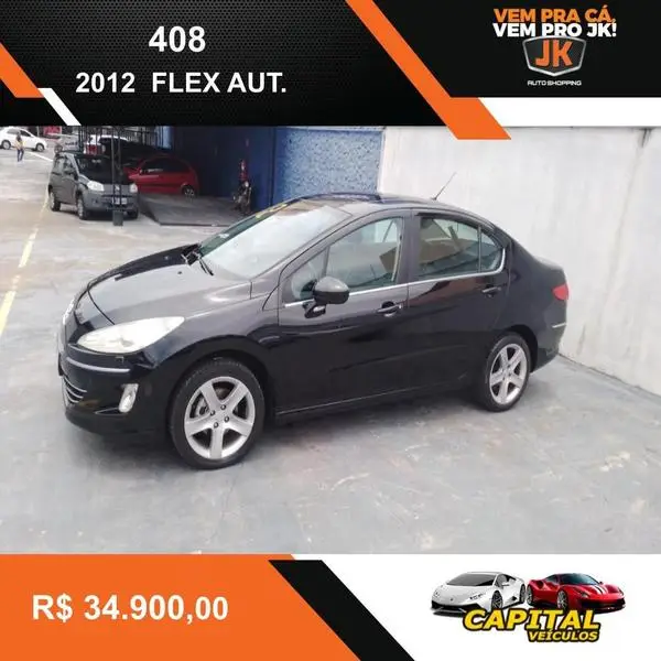 Carro Peugeot 408 2012 Griffe 2.0 16V (aut) (Flex)