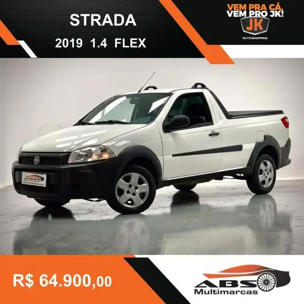 Carro Fiat Strada 2019 Hard Working 1.4 (Flex) (Cabine Dupla)