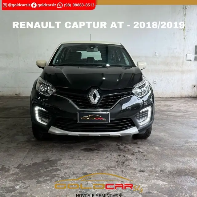 Carro Renault Captur 2019 Intense 1.6 16v SCe CVT (Flex)