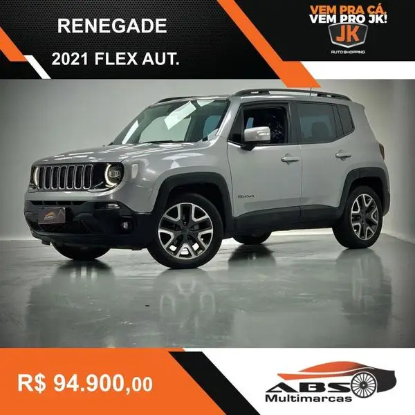 Carro Jeep Renegade 2021 Longitude 1.8 4x2 (Aut) (Flex)