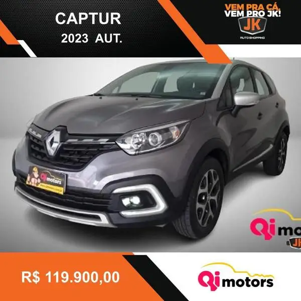 Carro Renault Captur 2023 Intense 1.3 Turbo (flex) (Aut)