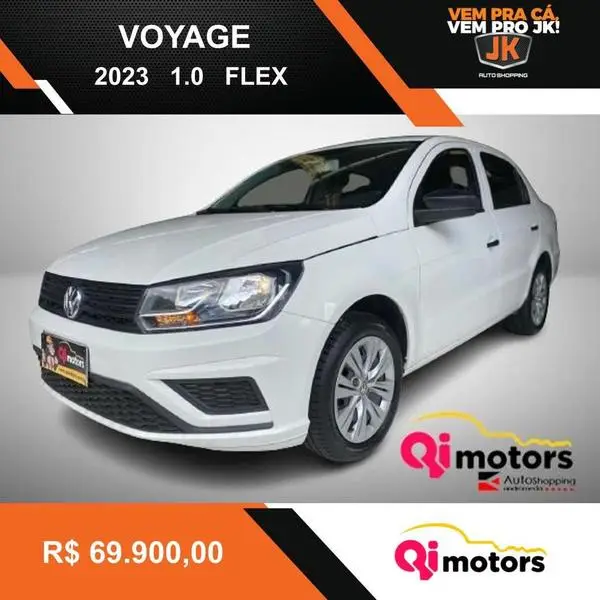Carro Volkswagen Voyage 2023 1.0 MPI (Flex)