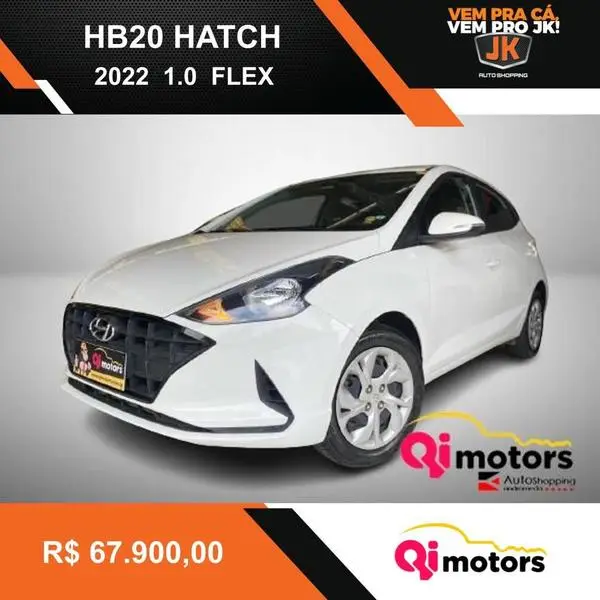 Carro Hyundai HB20 2022 Vision 1.0