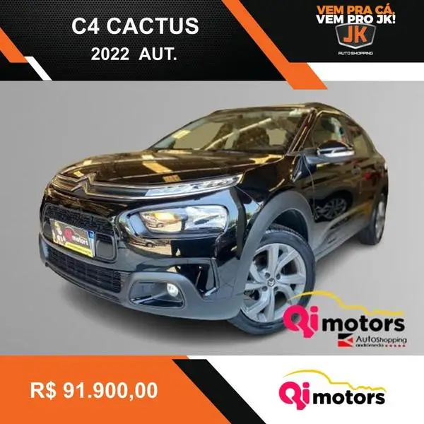 Carro Citroën C4 Cactus 2022 1.6 Feel (Aut) (Flex)