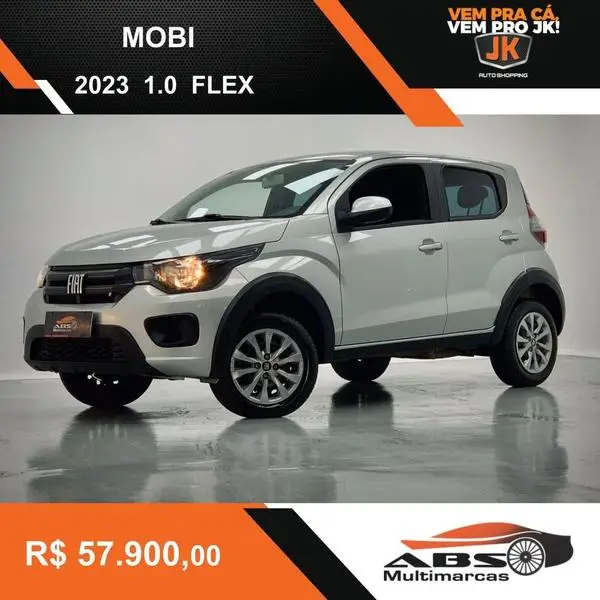 Carro Fiat Mobi 2023 Like 1.0 (Flex)