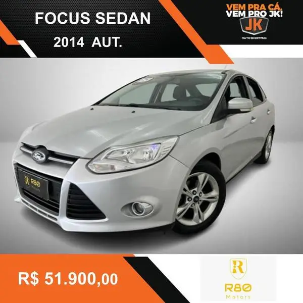 Carro Ford Focus Sedan 2014 1.6 16V Flex 4p Aut.